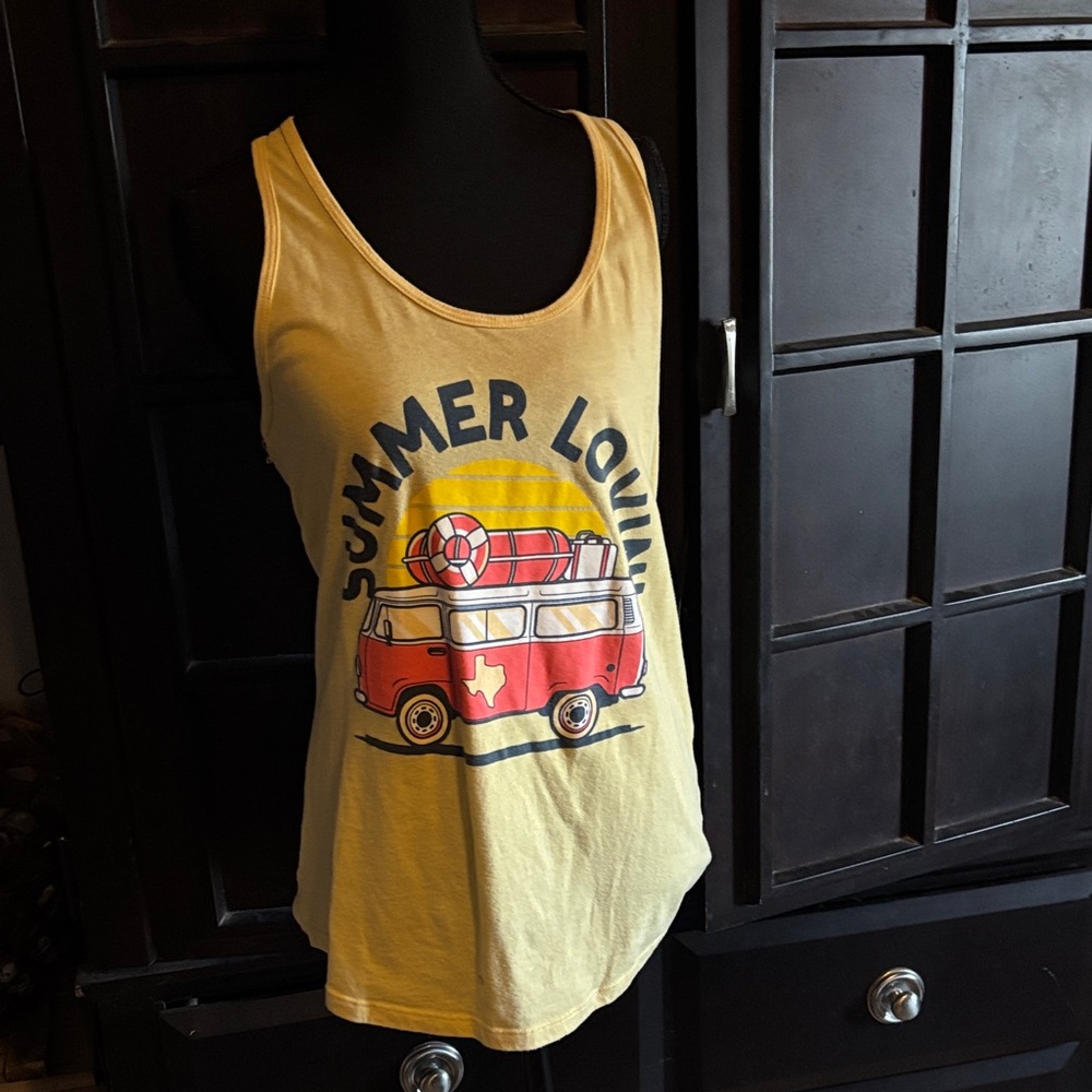 Yellow Summer Lovin' Tank Top